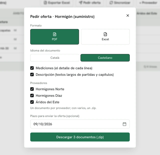 Quotes and comparisons in app.certly.es